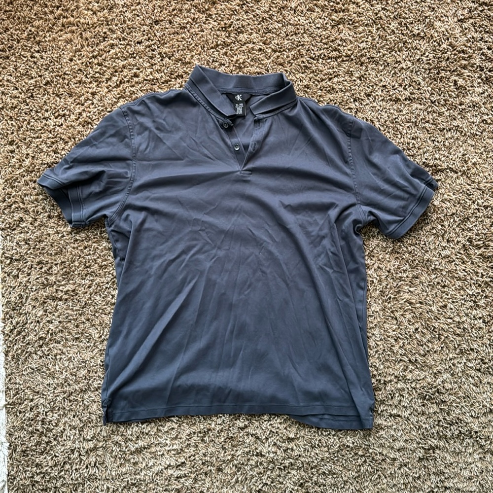 Calvin Klein gray dress shirt